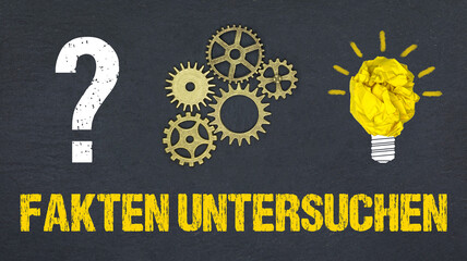 Fakten untersuchen 