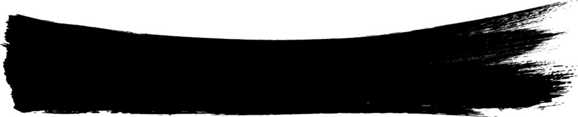 Grunge Paint Roller . Vector brush Stroke . Distressed banner . Black stripes isolated. paintbrush collection . Modern Textured shape . Dry border in Black . Bulge lines . Rough edges. 