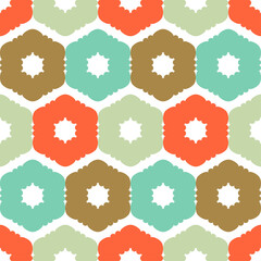 Aztec elements. Seamless pattern. Geometry. Design with manual hatching. Textile. Ethnic boho ornament. Vector illustration for web design or print.