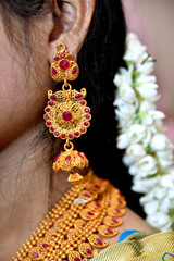 portrait of a woman with a necklace