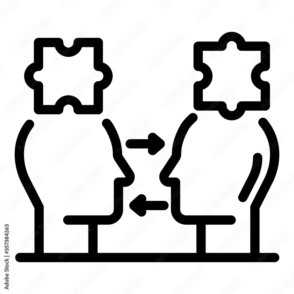 Poster sales force icon. outline sales force vector icon for web design isolated on white background