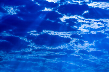 The colors of the evening in the Pampa Biome region in southern Brazil