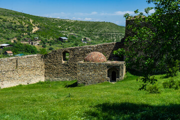 Nichbisi castle in central Georgia