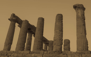 ruins of ancient temple