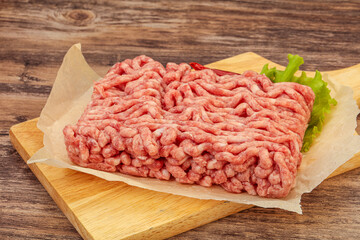 Minced meat - pork and beef