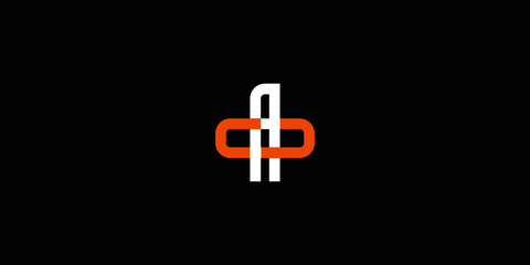 Fototapeta premium ao oa initial letter logo, monogram ao oa logo vektor