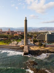 Obraz premium Gran Canaria desde arriba