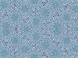Blue and white (mixed cross pattern) design made with the help of graphics editing and formatting.