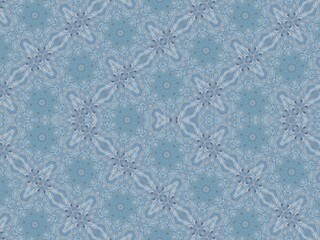 Blue and white (mixed cross pattern) design made with the help of graphics editing and formatting.