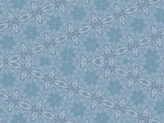 Blue and white (mixed cross pattern) design made with the help of graphics editing and formatting.