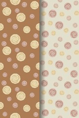 Abstract Design Seamless Pattern Vector for Backgrounds and Textures