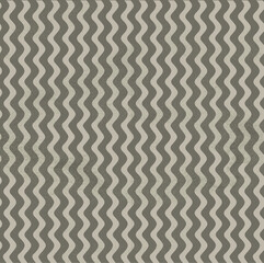 Seamless vintage vertical small smooth waves pattern on grange paper