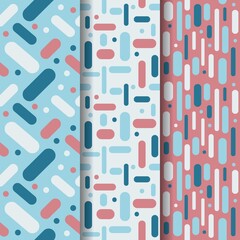 Abstract Design Seamless Pattern Vector for Backgrounds and Textures