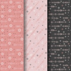 Abstract Design Seamless Pattern Vector for Backgrounds and Textures
