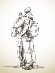 Obraz premium couple