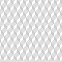 Fototapeta premium 3D Abstract geometric seamless pattern. Vector hi-tech illustration.