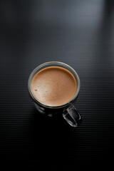 Coffee break with a cup of espresso 