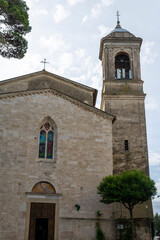Fototapeta na wymiar church of Santo Gemini in the town of San Gemini