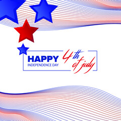 4th of July. Independence Day. USA. Vector banner-03