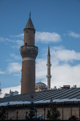 Fototapeta na wymiar Şems-i Sivasi Square Mosque