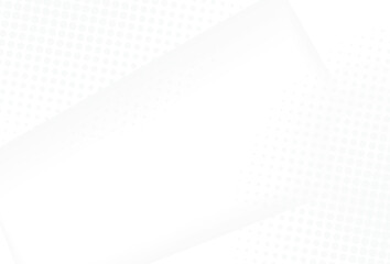 Halftone white & grey background. vector design concept. Abstract white and gray gradient background. Halftone dots design background. vector Illustration.