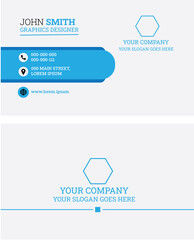 Business Card Template- Simple Business Card Design