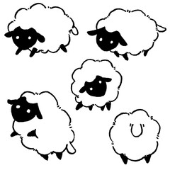 ふわふわひつじ