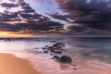 Calm Seas Early Morning Seascape
