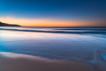 Fototapeta premium Autumn Sunrise at the Seaside