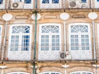 Fototapeta na wymiar historical center in Guimaraes, Portugal
