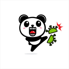 Panda vector design against viruses