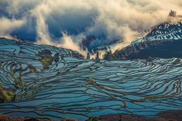 Honghe Hani Rice Terraces,China