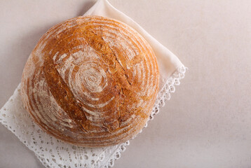 Whole wheat fresh homemade bread