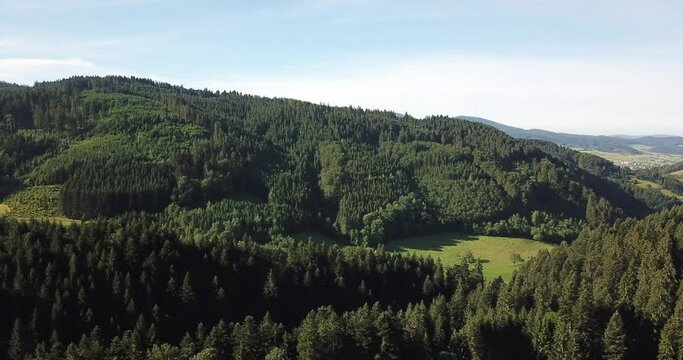 Luftbilder aus dem Schwarzwald Oberharmersbach