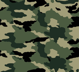 Comouflage pattern. Grunge military background.
