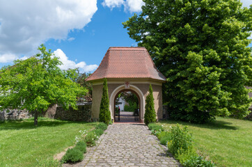Obraz premium Church in the Garden