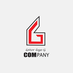 letter g creative logo illustration. vector design