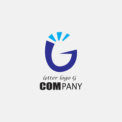 letter g creative logo illustration. vector design