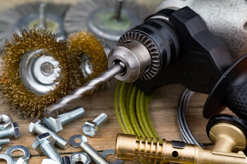 Various tools for working in the workshop.