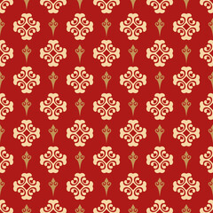 Vector Seamless Pattern | Elegant Background Pattern | Wallpaper Texture