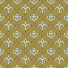 Seamless Floral Pattern | Vintage Background Pattern | Vector Image