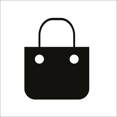 shopping bag icon illustration vector