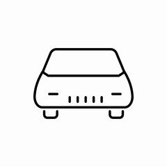 Outline car icon.Car vector illustration. Symbol for web and mobile