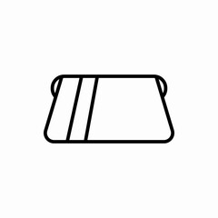 Outline card withdrawal icon.Card withdrawal vector illustration. Symbol for web and mobile