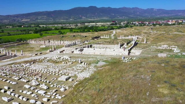 The ancient city of Tripolis - Denizli -  Turkey.