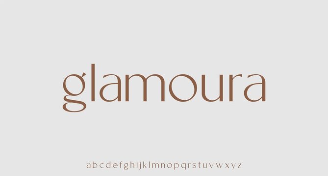 glamoura, luxury lowercase elegant typeface 