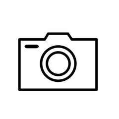Camera icon vector