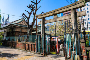 Fototapeta na wymiar 東京 秋葉原 柳森神社