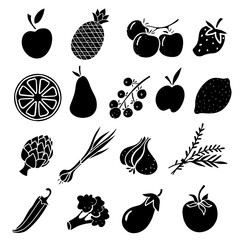 Fruits, berries, vegetables - 357424691