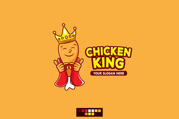 Rooster Logo Cartoon Character